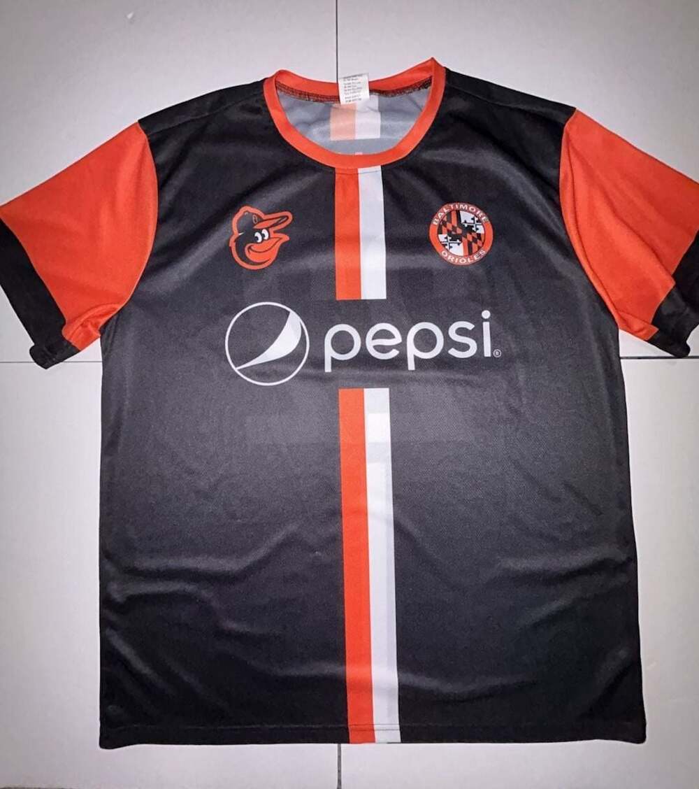 XL Baltimore Orioles Birdland FC Soccer Style Stadium Giveaway Jersey #22